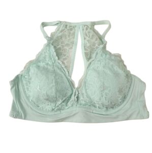 Victoria's Secret PINK lace back lightly lined star bralette